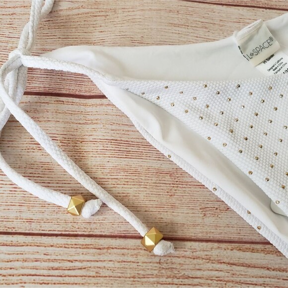 L*Space Lennox Classic Studded String Bikini Bottoms - Picture 5 of 10